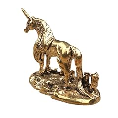 Solid brass unicorn for sale  Delivered anywhere in USA 