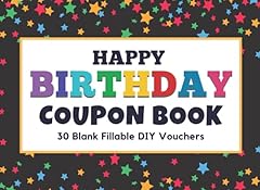 Happy birthday coupon for sale  Delivered anywhere in UK