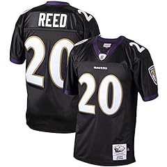 Mitchell & Ness Men's Ed Reed Black Baltimore Ravens, used for sale  Delivered anywhere in USA 