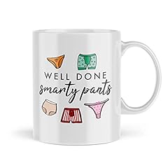 Funny Novelty Coffee Mugs Well Done Smarty Pants Graduation for sale  Delivered anywhere in UK