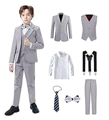 Boys suit grey for sale  Delivered anywhere in USA 