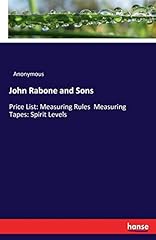 John rabone sons for sale  Delivered anywhere in UK