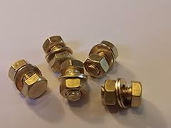 M6x12 brass hex for sale  Delivered anywhere in UK
