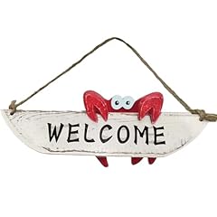 Welcome sign crab for sale  Delivered anywhere in USA 