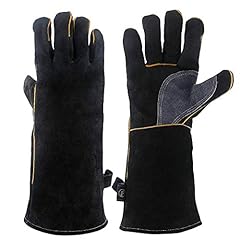 KIM YUAN Extreme Heat & Fire Resistant Gloves Leather for sale  Delivered anywhere in UK