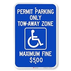 Smartsign permit parking for sale  Delivered anywhere in USA 
