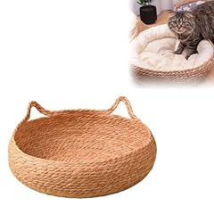 Woven straw cat for sale  Delivered anywhere in USA 
