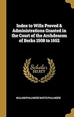 Index wills proved for sale  Delivered anywhere in UK