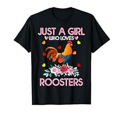 Rooster tee women for sale  Delivered anywhere in USA 