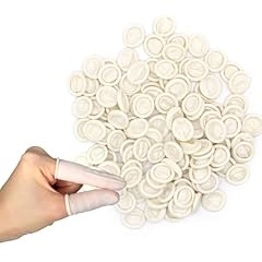 100pcs doigtiers latex d'occasion  Livré partout en France