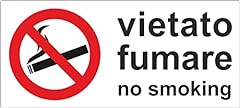 Pubblimania vietato fumare usato  Spedito ovunque in Italia 