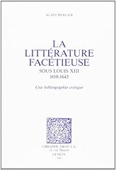 Litterature facetieuse louis d'occasion  Livré partout en France