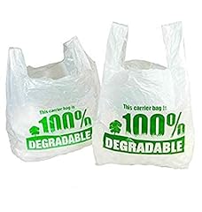 100 degradable white for sale  Delivered anywhere in UK