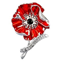 Day poppy brooch for sale  Delivered anywhere in UK