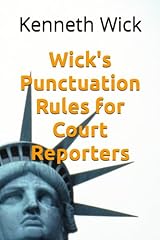 Wick punctuation rules for sale  Delivered anywhere in USA 