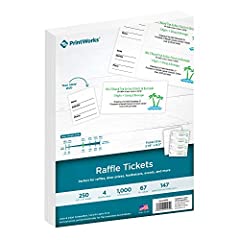 Printworks raffle tickets for sale  Delivered anywhere in USA 