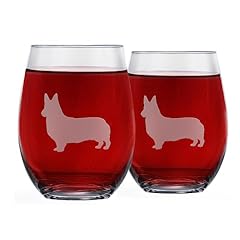 Corgi stemless wine for sale  Delivered anywhere in USA 