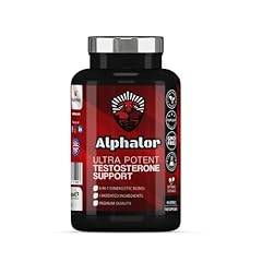 Alphalor Testosterone Supplements for Men, 30 Servings, used for sale  Delivered anywhere in Ireland