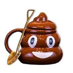 17oz poop ceramic for sale  Delivered anywhere in USA 