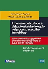 Manuale del custode usato  Spedito ovunque in Italia 