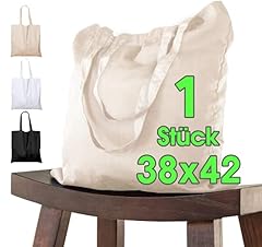 Borsa cotone 38x42 usato  Spedito ovunque in Italia 