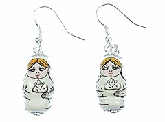 Matryoshka earrings miniblings for sale  Delivered anywhere in UK