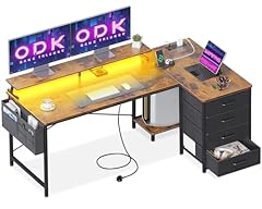 Odk shaped desk for sale  Delivered anywhere in UK
