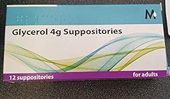 Glycerol suppositories adult for sale  Delivered anywhere in UK