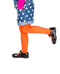 kids orange tights for sale  Delivered anywhere in UK