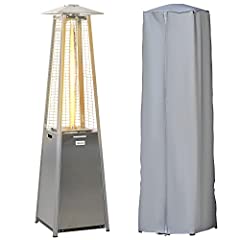 Used, Outsunny 11.2KW Outdoor Patio Gas Heater Stainless for sale  Delivered anywhere in Ireland