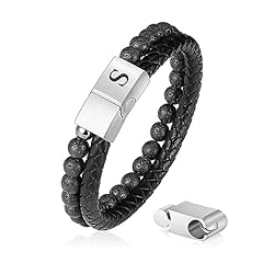 Leather bracelets men for sale  Delivered anywhere in USA 