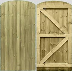Wooden featheredge doom for sale  Delivered anywhere in Ireland