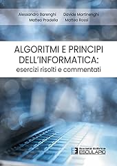 Algoritmi principi dell usato  Spedito ovunque in Italia 