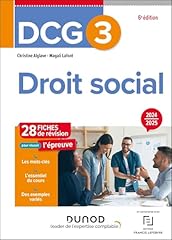 Dcg droit social d'occasion  Livré partout en France