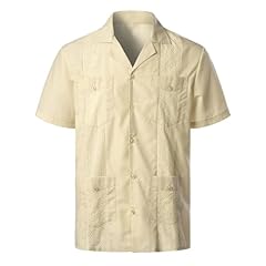 Chemise cubaine guayabera d'occasion  Livré partout en France