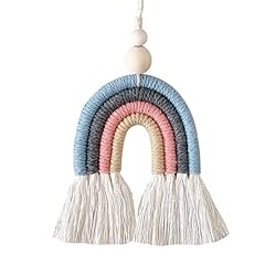 Macrame rainbow handmade for sale  Delivered anywhere in UK