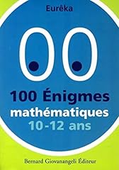 100 enigmes mathématiques d'occasion  Livré partout en France