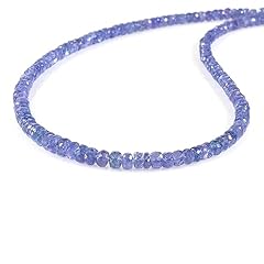 Collana tanzanite naturale usato  Spedito ovunque in Italia 