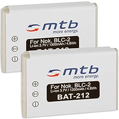 2x Batteria BLC-2 per Nokia 3310 (versione anno 2000) 3330, 3410, 3510, 3510i, 5510, 6650, 6800, 6810 usato  Spedito ovunque in Italia 