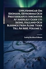 Upplysningar kronans krykornas d'occasion  Livré partout en France