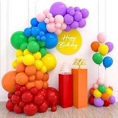 Rainbow balloons arch for sale  Delivered anywhere in UK