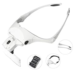 Headband magnifier light for sale  Delivered anywhere in UK