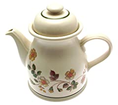 AUTUMN LEAVES Marks and Spencer Coffee Pot Teapot for sale  Delivered anywhere in UK