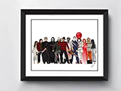 Horror movie art for sale  Delivered anywhere in UK