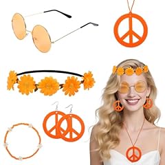 6pcs hippie costume for sale  Delivered anywhere in UK