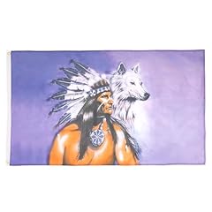 Flag flagge indianer gebraucht kaufen  Wird an jeden Ort in Deutschland