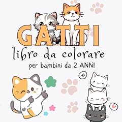 Gatti libro colorare usato  Spedito ovunque in Italia 