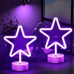 Star purple neon for sale  Delivered anywhere in USA 