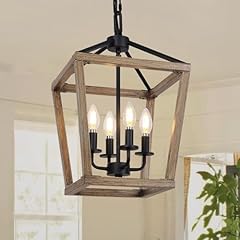 Light farmhouse chandelier for sale  Delivered anywhere in USA 