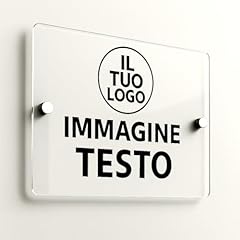 Targa personalizzabile tabella usato  Spedito ovunque in Italia 